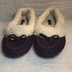 Chaps Moccasin Slippers